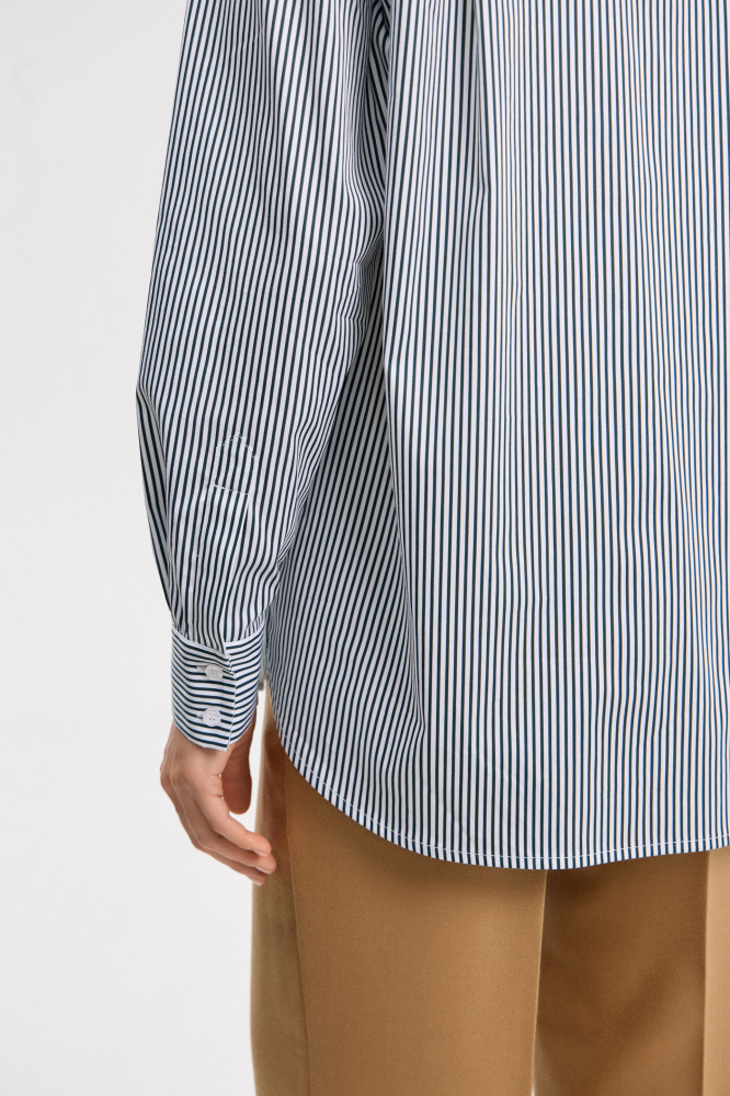  Рубашка "Maida" из итальянского хлопка  Мавелти (Mavelty)