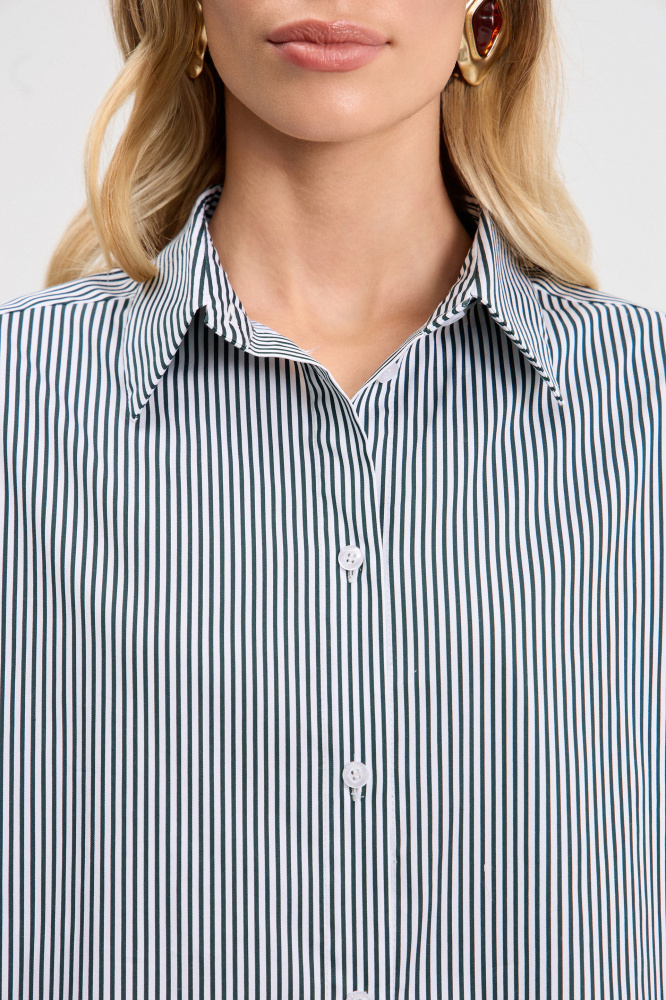  Рубашка "Maida" из итальянского хлопка  Мавелти (Mavelty)