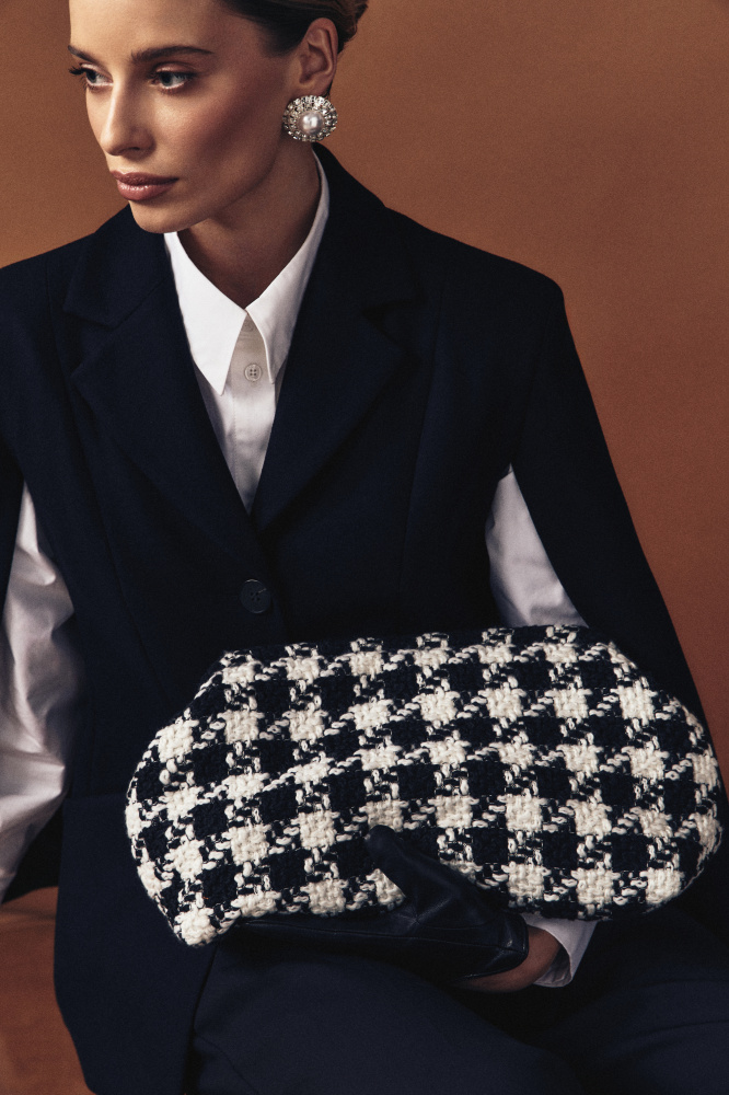 Сумка из итальянского твида  Мавелти (Mavelty)