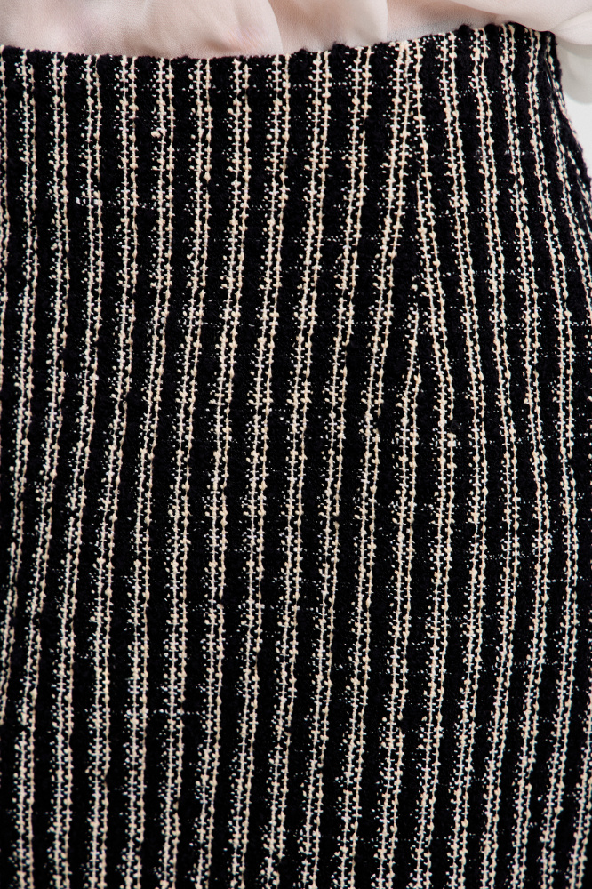 Юбка "Invorio" из итальянского твида Saint Laurent Мавелти (Mavelty)