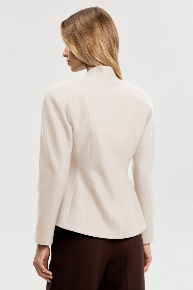 Жакет "Donnas" из итальянской шерсти Мавелти (Mavelty)