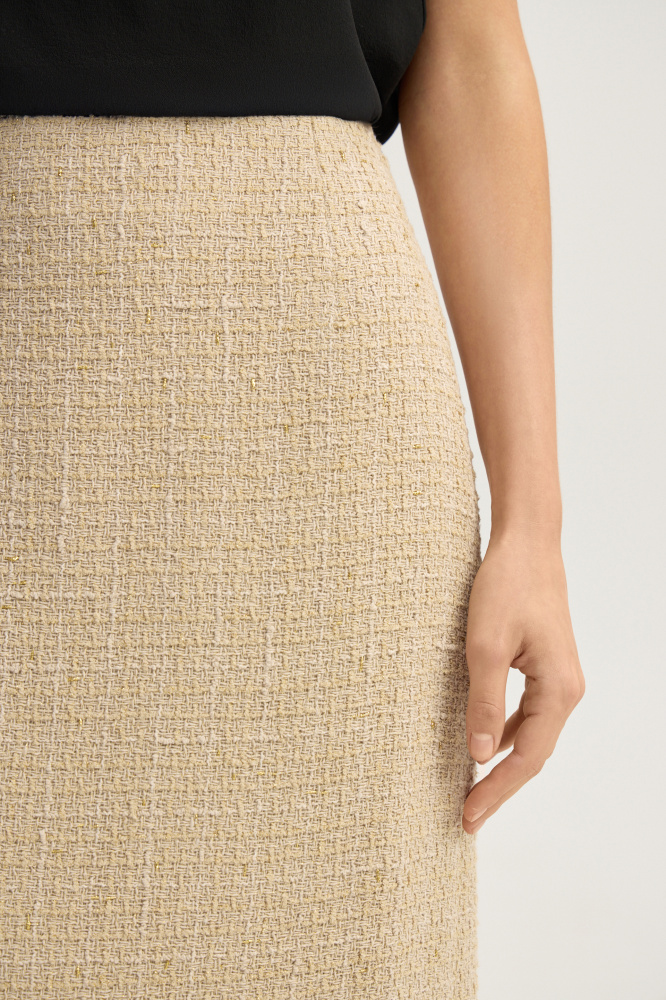Юбка "Atessa" из итальянского твида Мавелти (Mavelty)