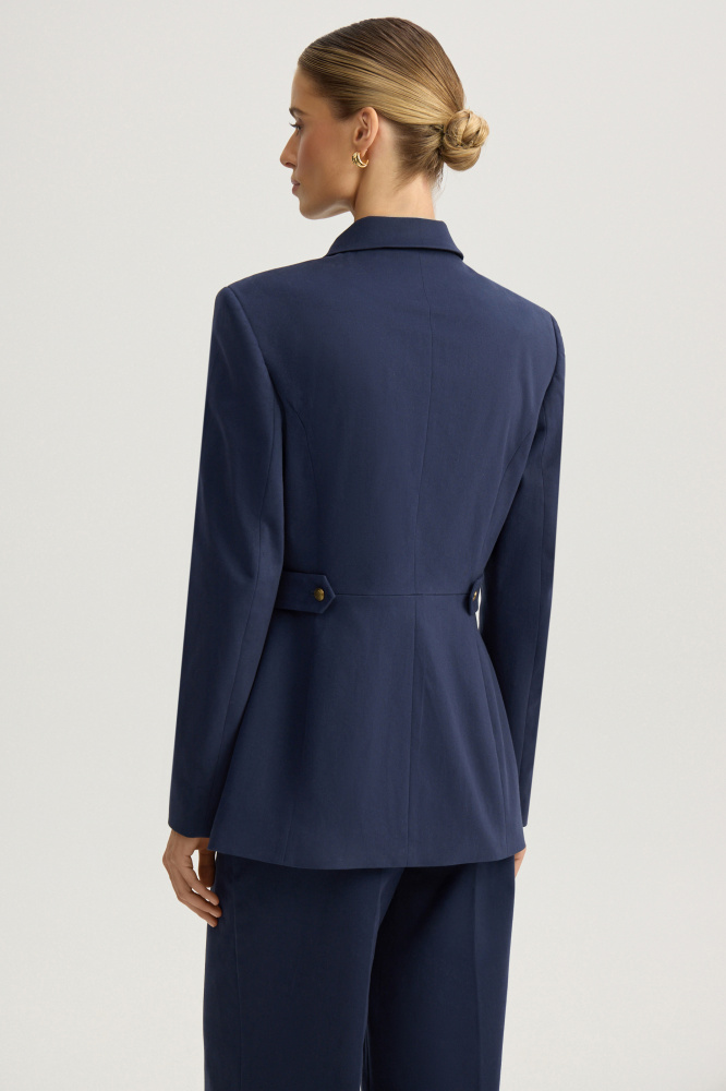 Жакет "Stelvio" из итальянского хлопка Мавелти (Mavelty)