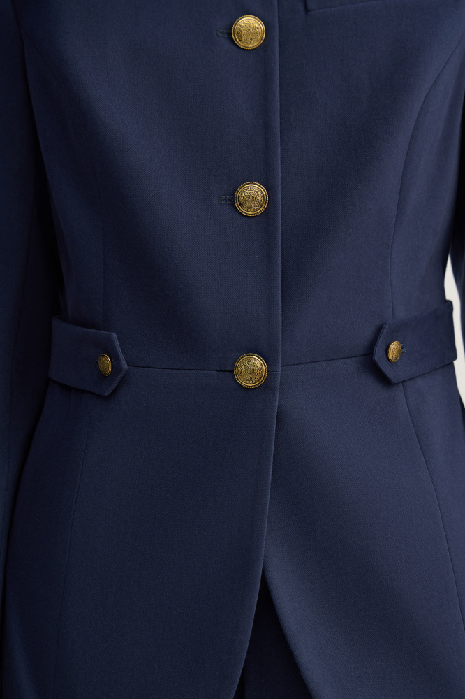 Жакет "Stelvio" из итальянского хлопка Мавелти (Mavelty)