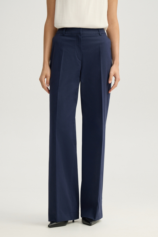 Брюки "Stelvio" из итальянского хлопка Мавелти (Mavelty)