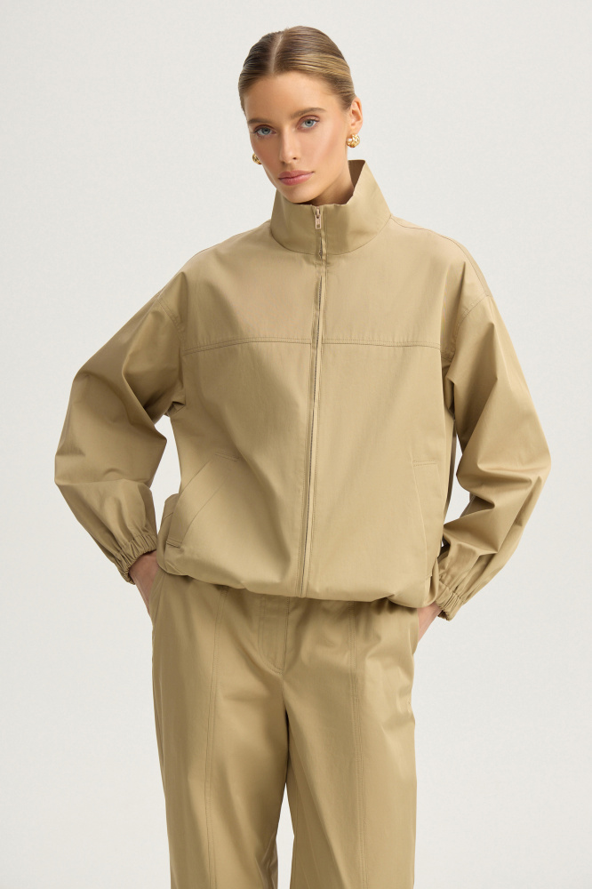 Куртка "Talana" из итальянского хлопка  Мавелти (Mavelty)