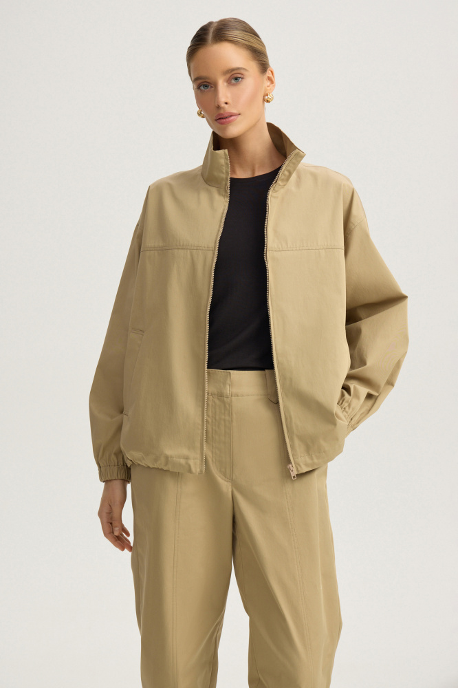 Куртка "Talana" из итальянского хлопка  Мавелти (Mavelty)