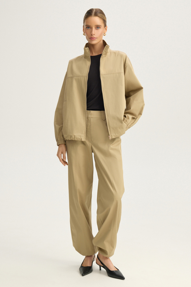 Куртка "Talana" из итальянского хлопка  Мавелти (Mavelty)