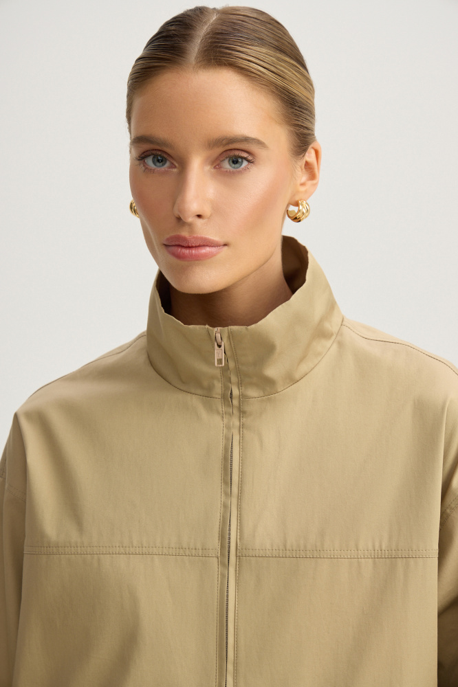 Куртка "Talana" из итальянского хлопка  Мавелти (Mavelty)