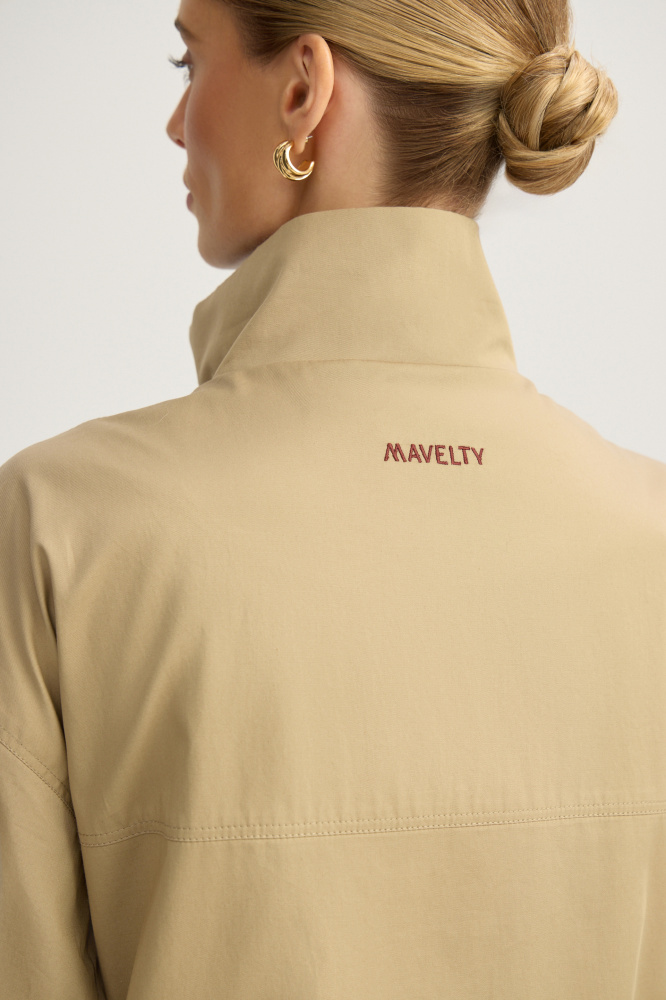 Куртка "Talana" из итальянского хлопка  Мавелти (Mavelty)