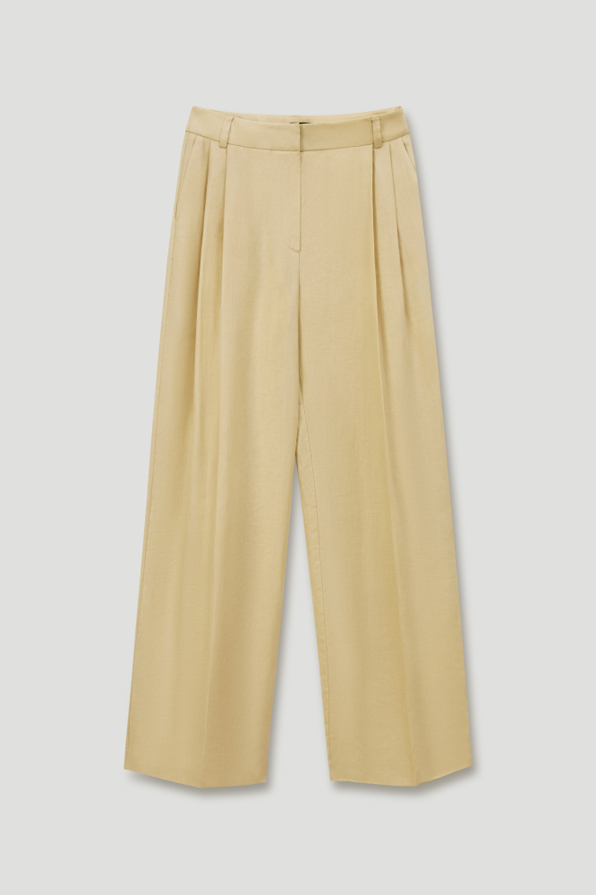 Брюки "Ajerola" изо льна Max Mara Мавелти (Mavelty)